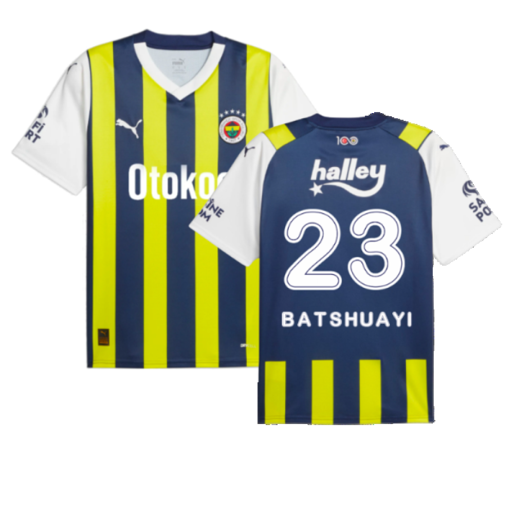 2023-2024 Fenerbahce Home Shirt (BATSHUAYI 23)