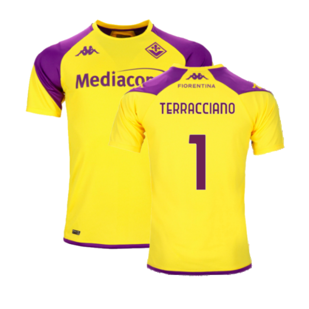 2023-2024 Fiorentina Training Shirt (Yellow) (Terracciano 1)