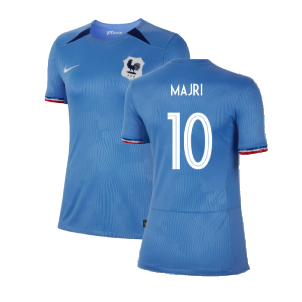 2023-2024 France WWC Home Shirt (Ladies) (Majri 10)