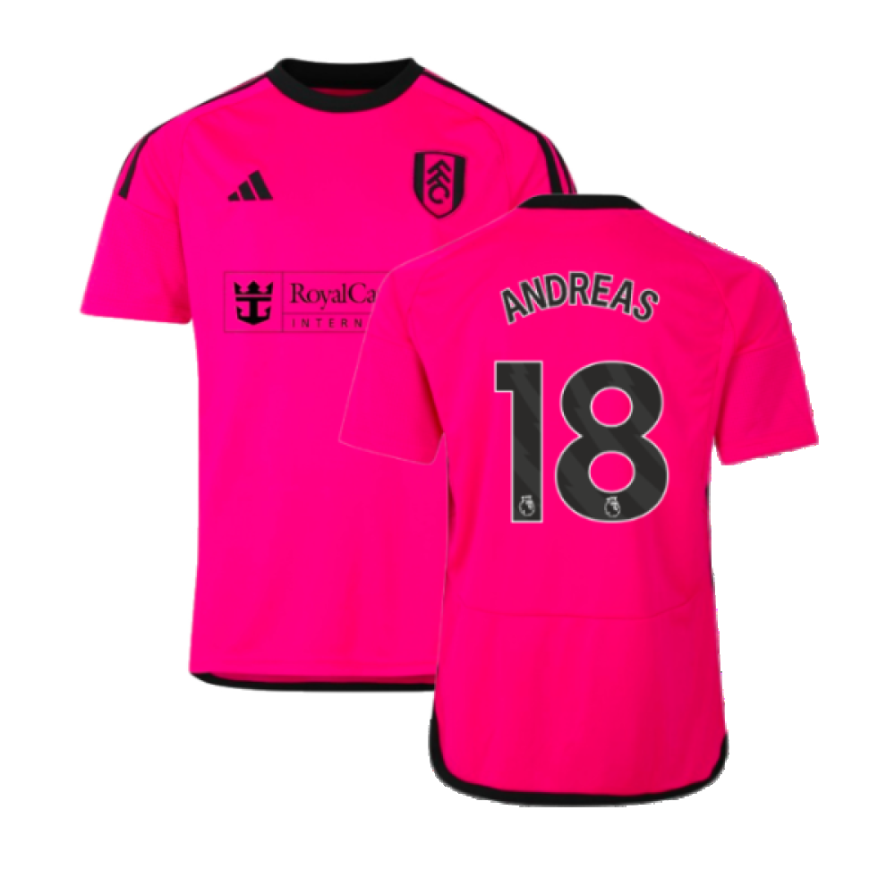 2023-2024 Fulham Away Shirt (Kids) (Andreas 18)