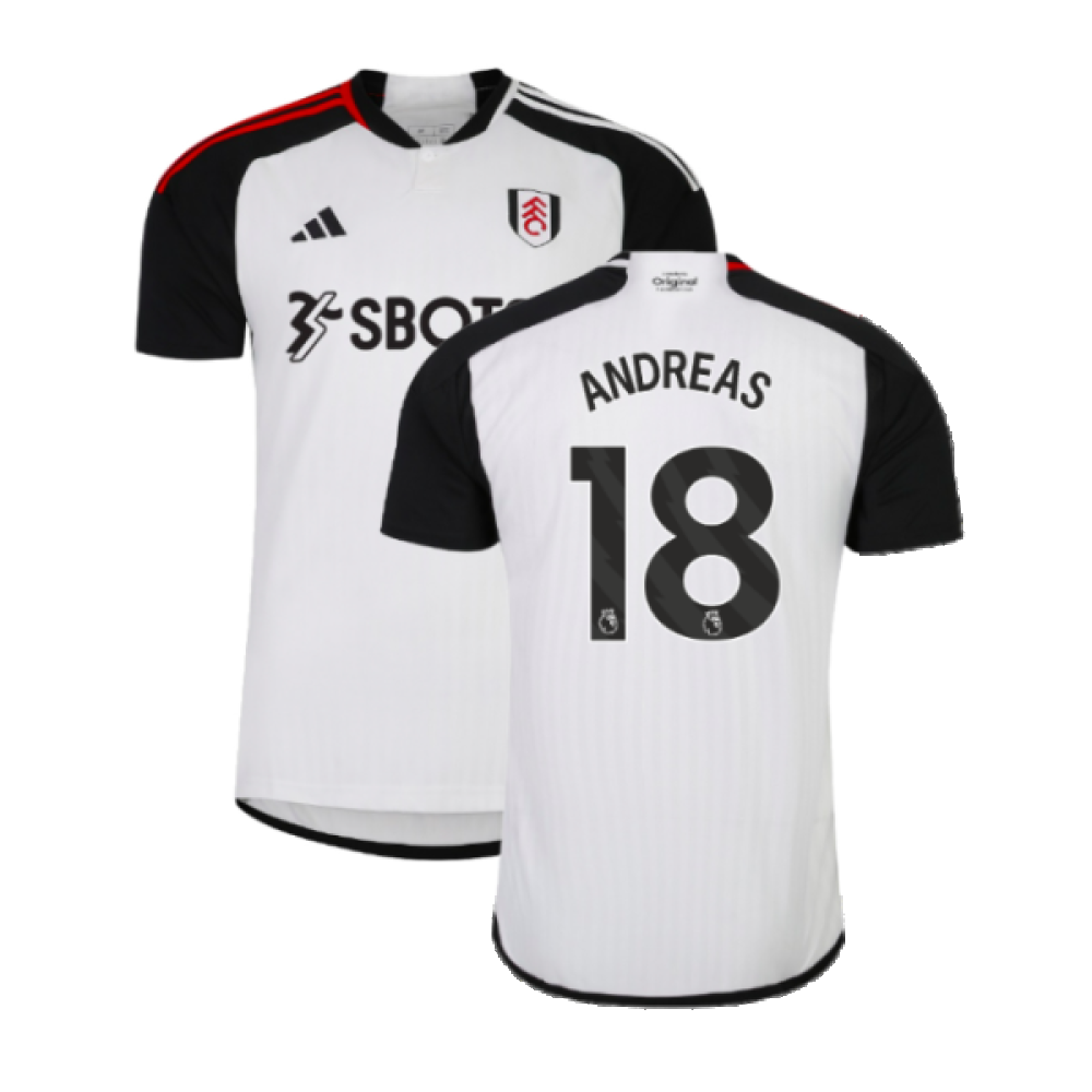 2023-2024 Fulham Home Shirt (Andreas 18)