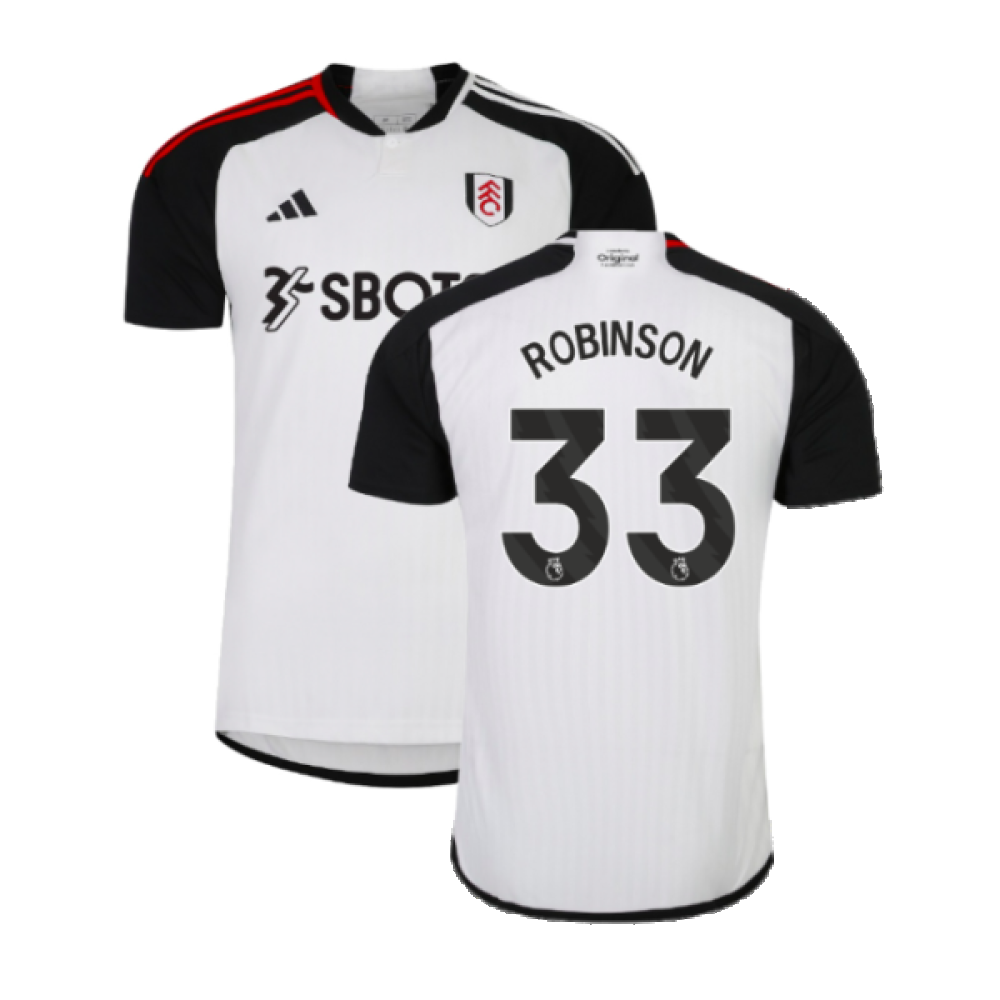 2023-2024 Fulham Home Shirt (Robinson 33)