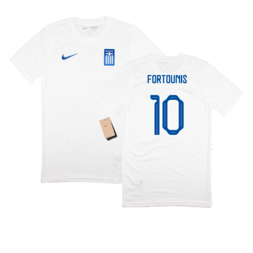 2023-2024 Greece Away Shirt (FORTOUNIS 10)