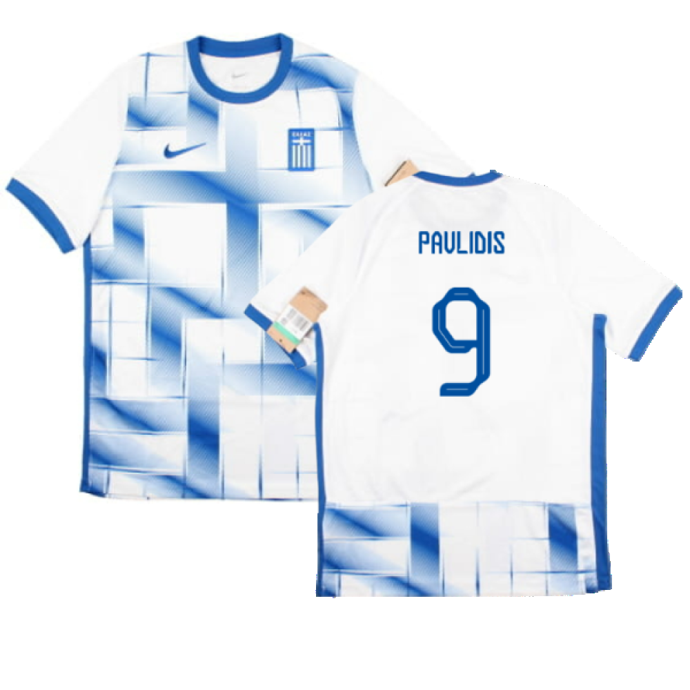 2023-2024 Greece Home Shirt (Kids) (PAVLIDIS 9)