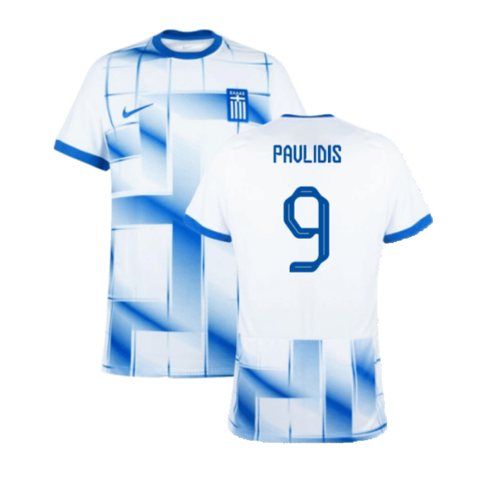 2023-2024 Greece Home Shirt (PAVLIDIS 9)