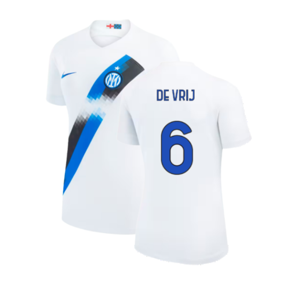 2023-2024 Inter Milan Away Shirt (Womens) (De Vrij 6)