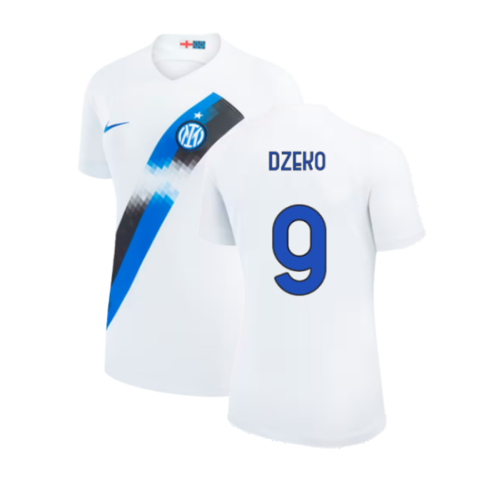 2023-2024 Inter Milan Away Shirt (Womens) (Dzeko 9)