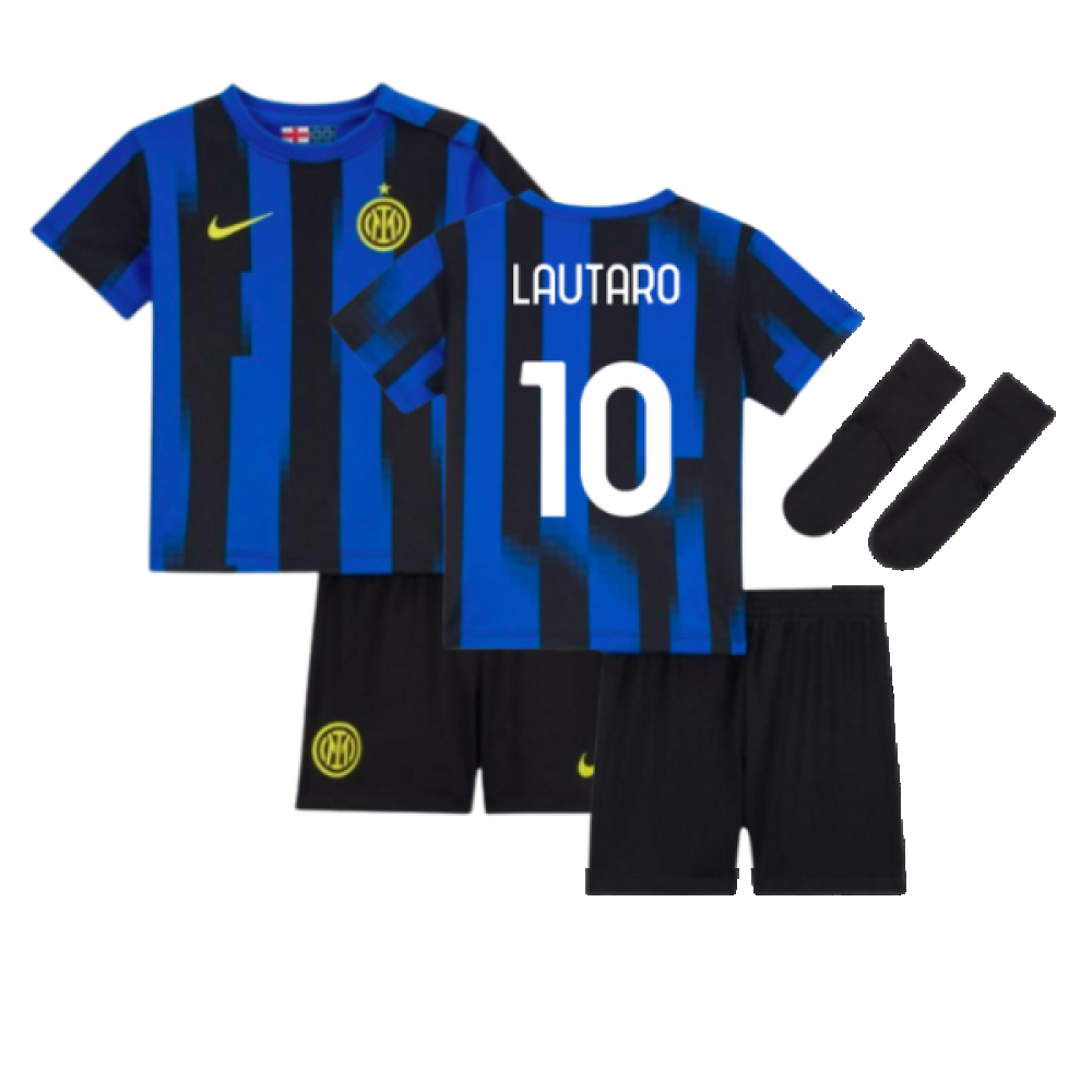 2023-2024 Inter Milan Home Baby Kit (Lautaro 10)