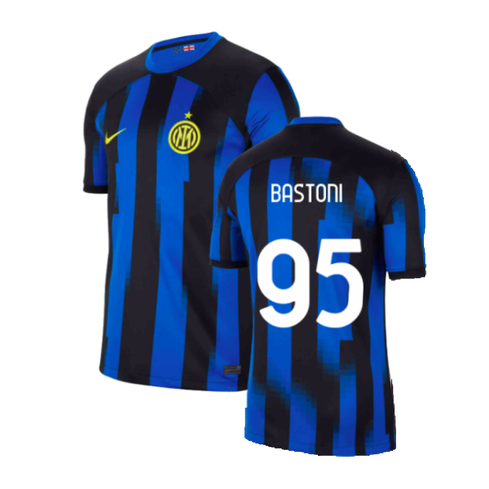 2023-2024 Inter Milan Home Shirt (Bastoni 95)