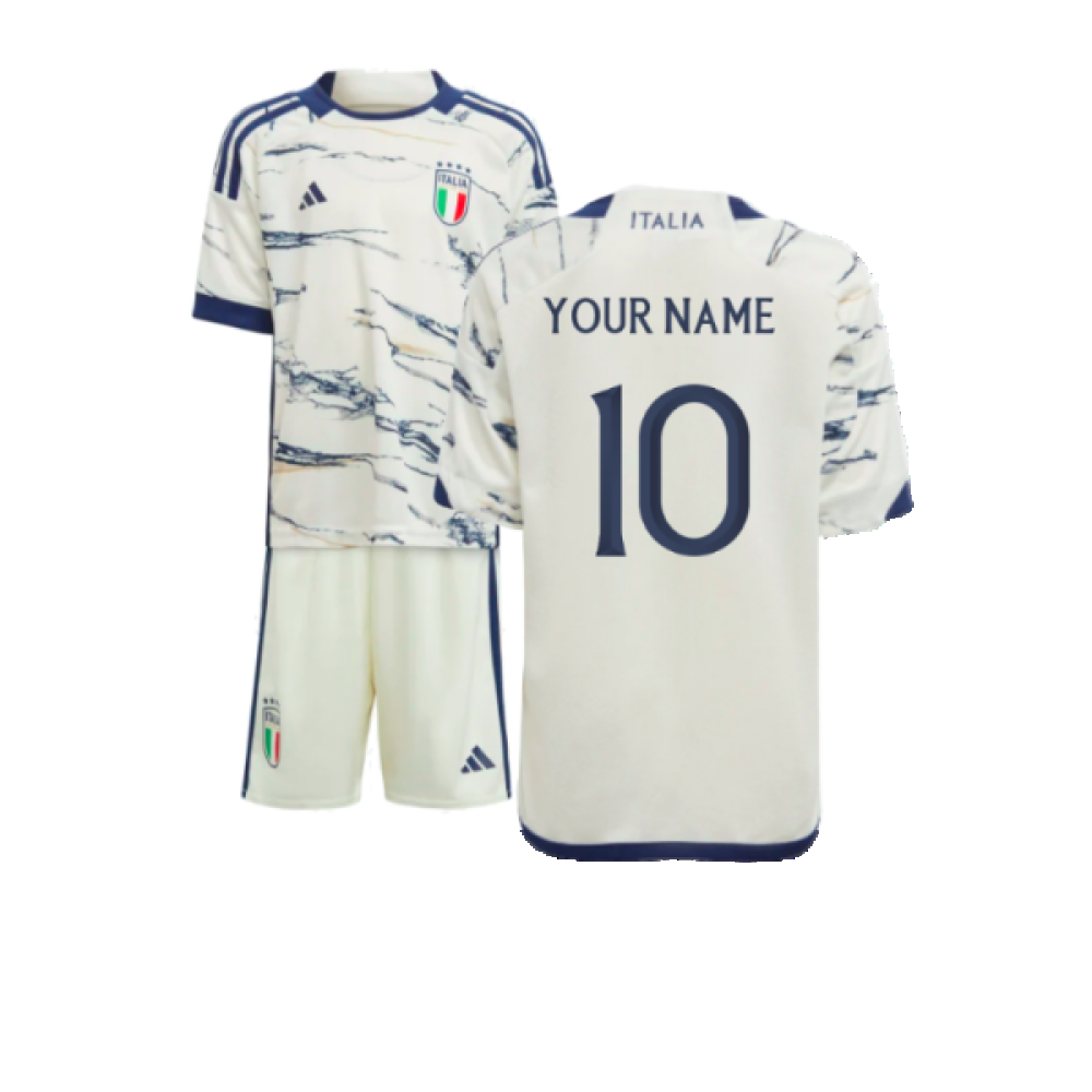 2023-2024 Italy Away Mini Kit (Your Name)