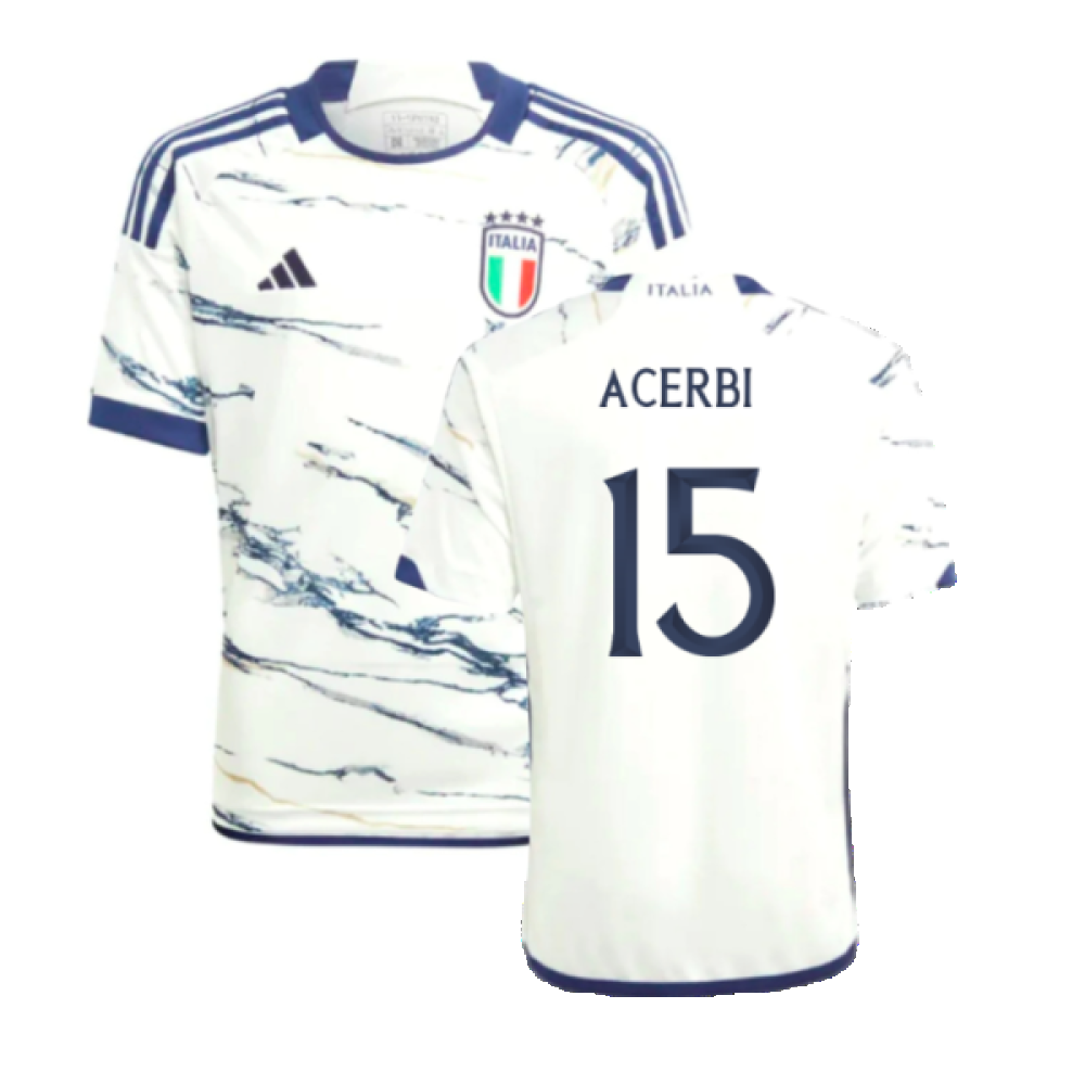 2023-2024 Italy Away Shirt (Kids) (ACERBI 15)