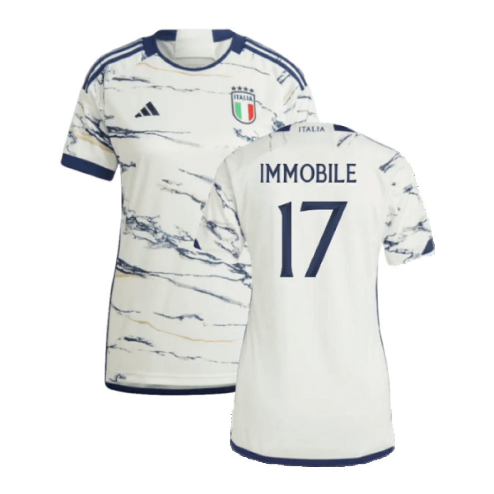 2023-2024 Italy Away Shirt (Ladies) (IMMOBILE 17)