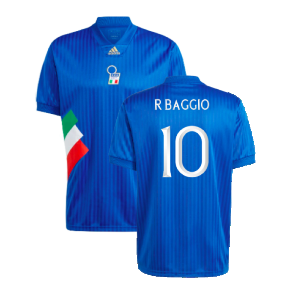 2023-2024 Italy Icon Jersey (Blue) (R BAGGIO 10)