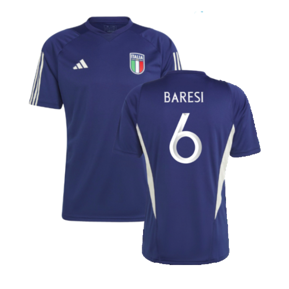 2023-2024 Italy Training Jersey (Dark Blue) (BARESI 6)