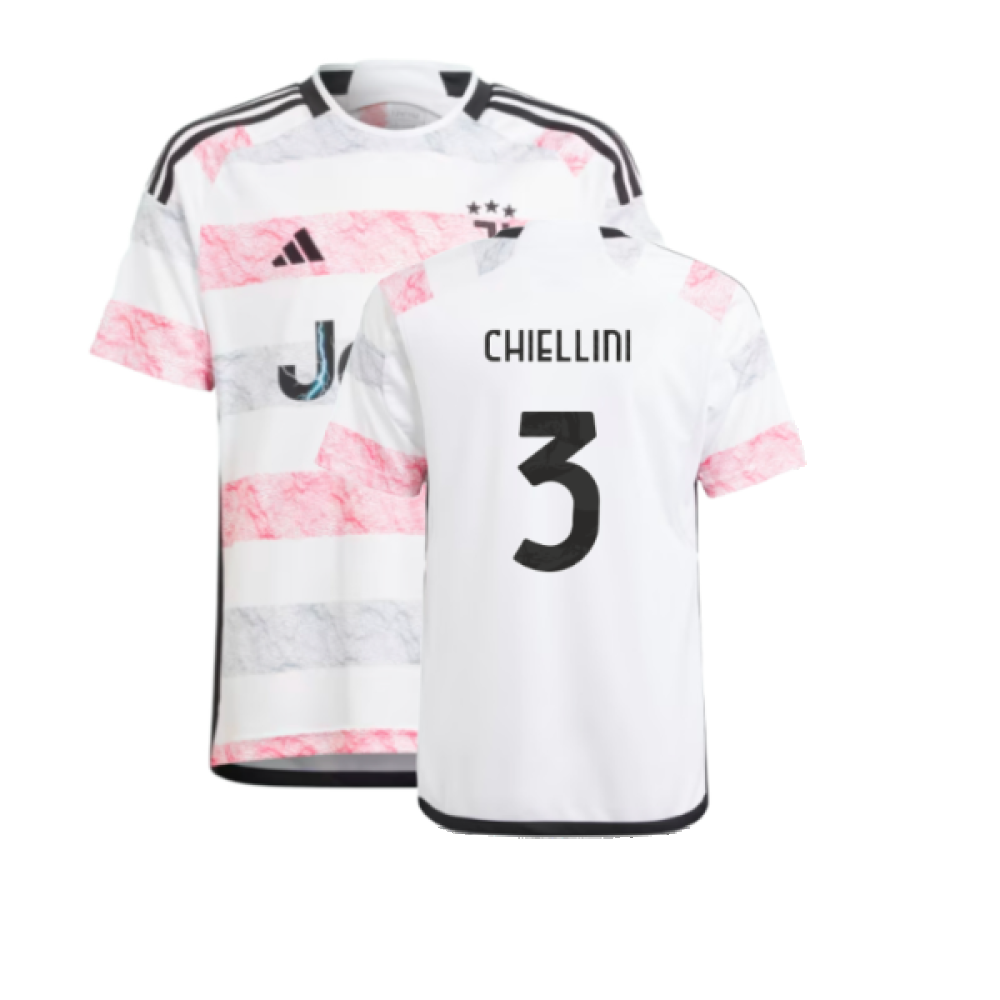 2023-2024 Juventus Away Shirt (Kids) (CHIELLINI 3)