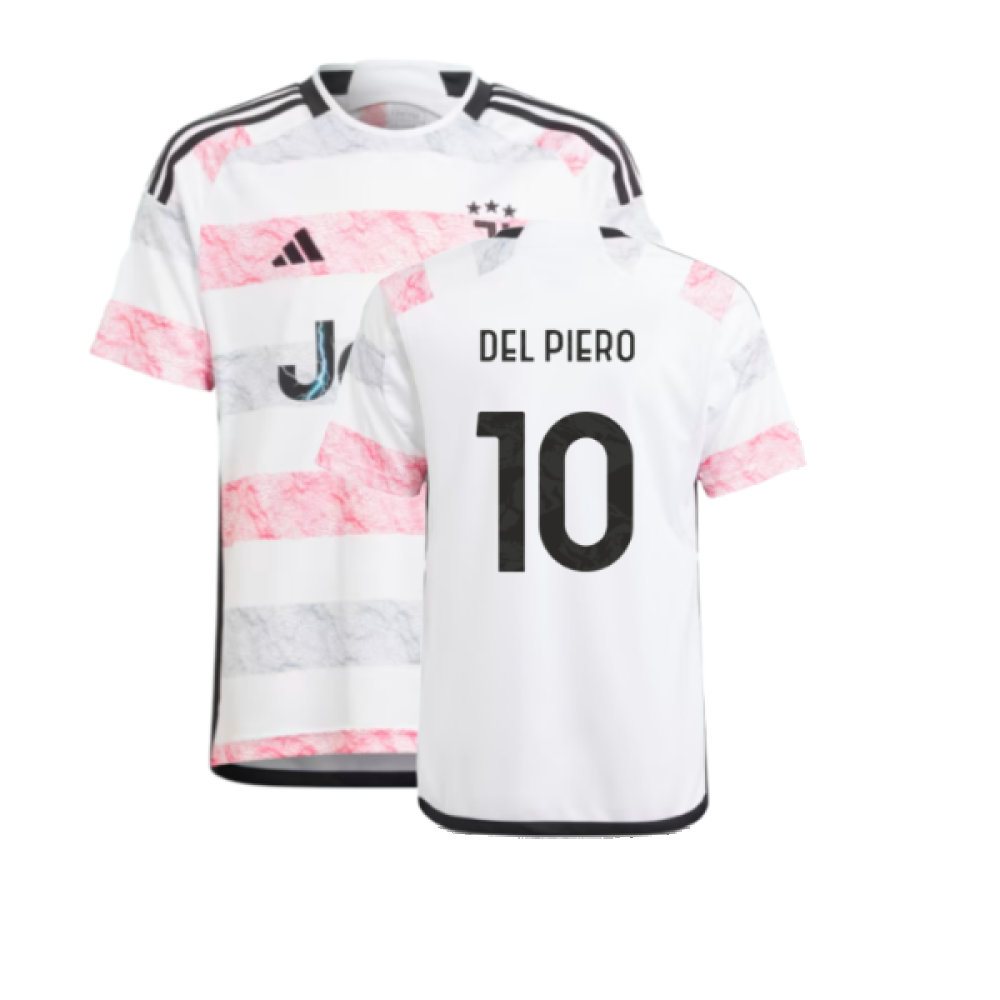 2023-2024 Juventus Away Shirt (Kids) (DEL PIERO 10)