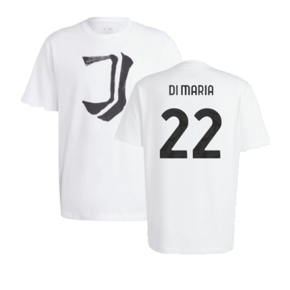 2023-2024 Juventus Chinese Story Tee (White) (DI MARIA 22)