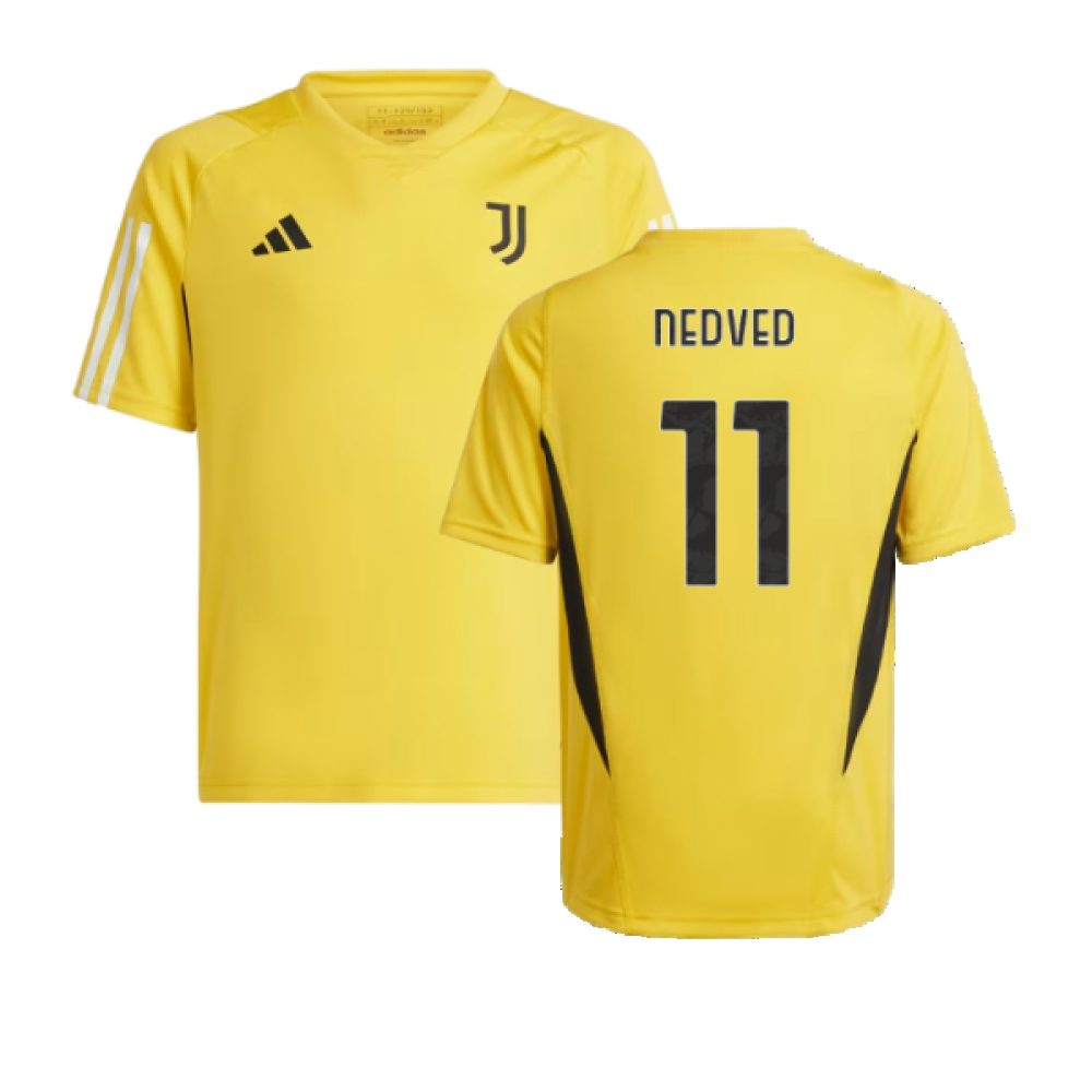 2023-2024 Juventus Training Shirt (Bold Gold) - Kids (NEDVED 11)