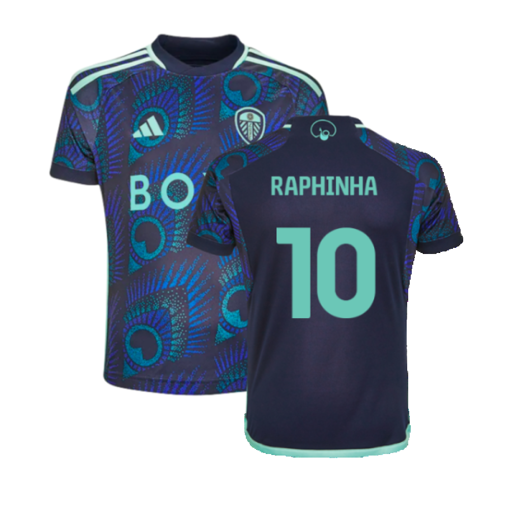 2023-2024 Leeds United Away Shirt (Kids) (RAPHINHA 10)