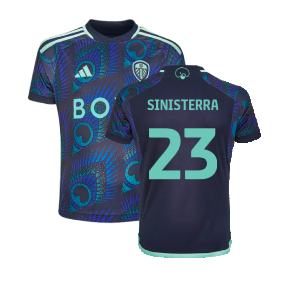 2023-2024 Leeds United Away Shirt (Kids) (SINISTERRA 23)