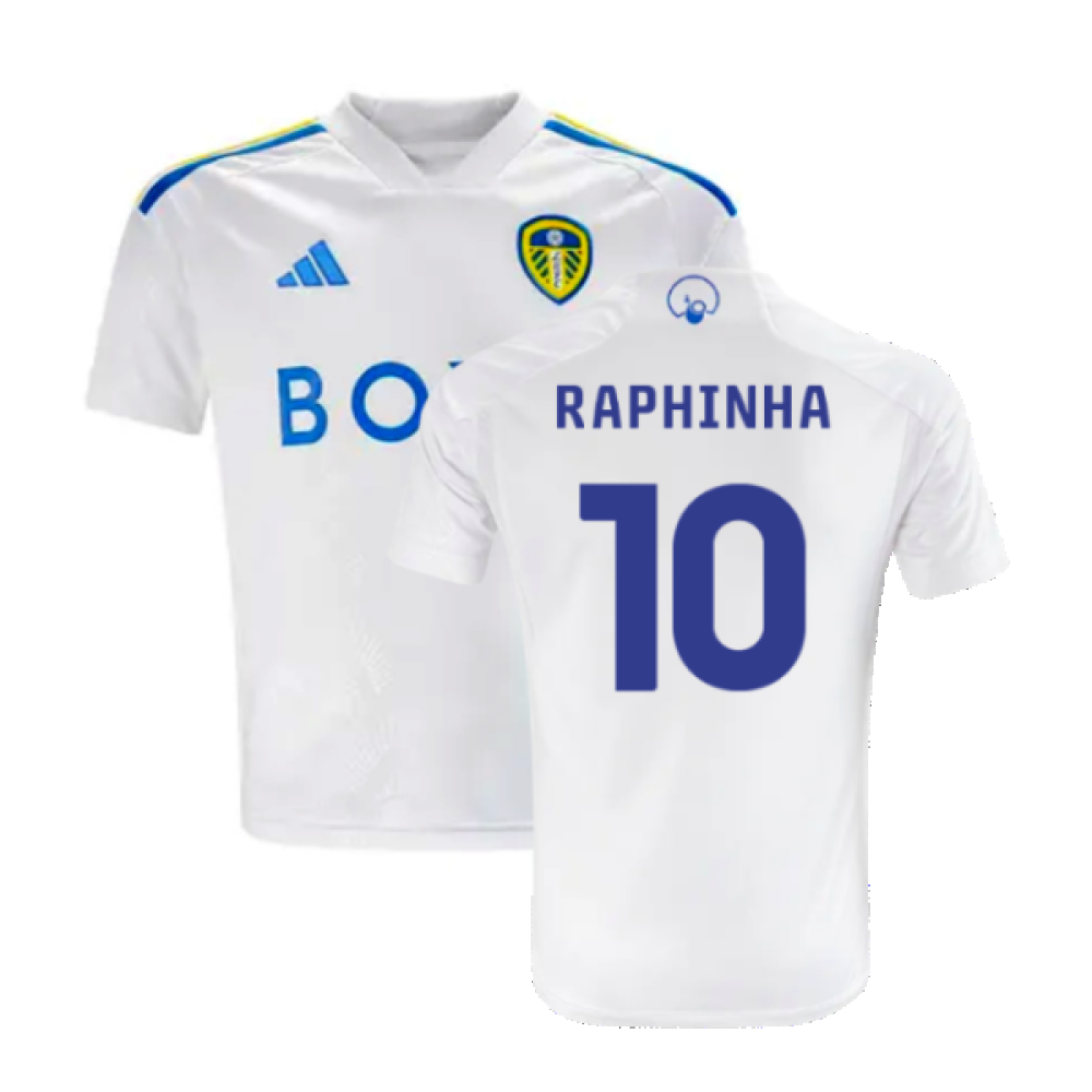 2023-2024 Leeds United Home Shirt (Kids) (RAPHINHA 10)