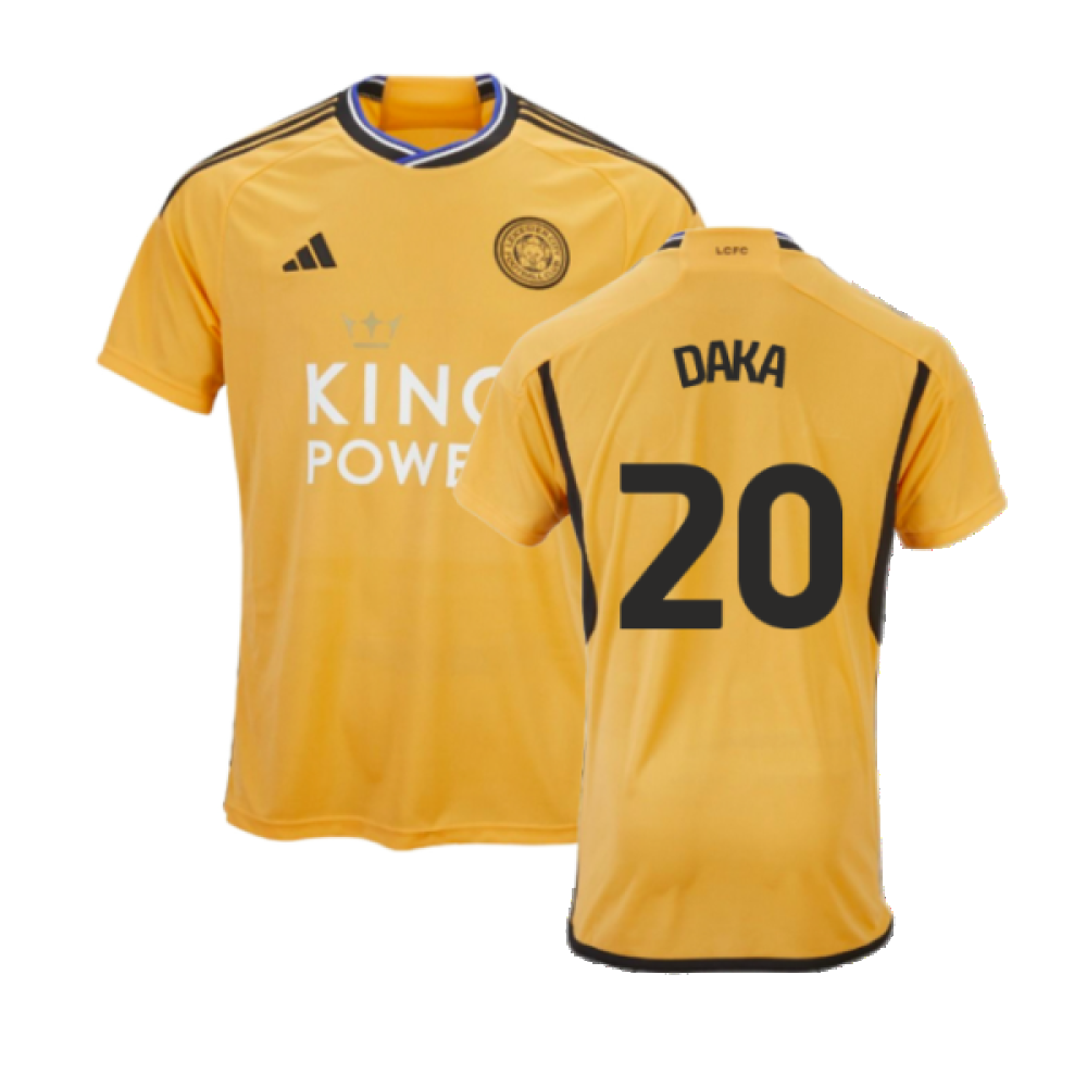 2023-2024 Leicester City Third Shirt (Daka 20)