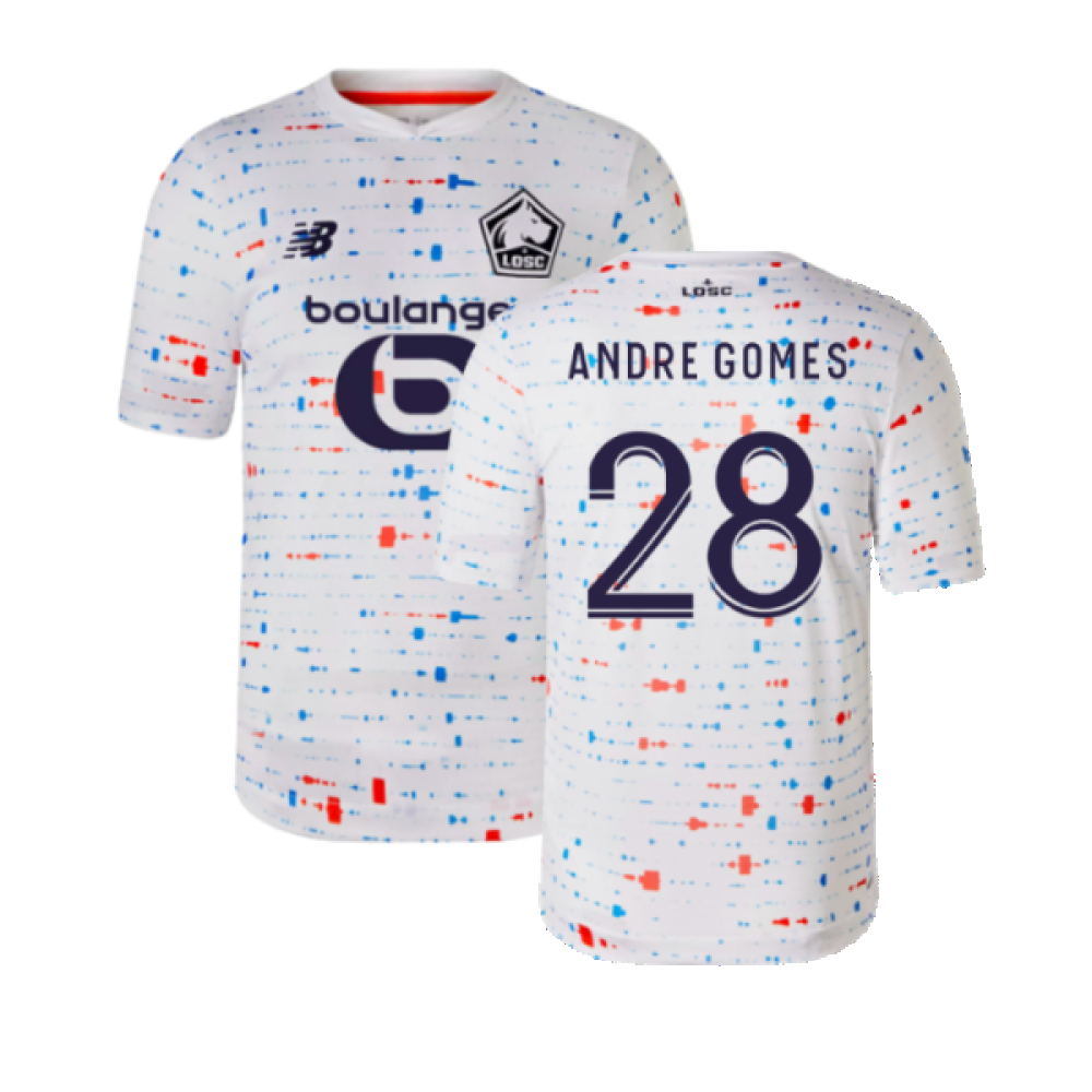 2023-2024 Lille Away Shirt (Kids) (Andre Gomes 28)