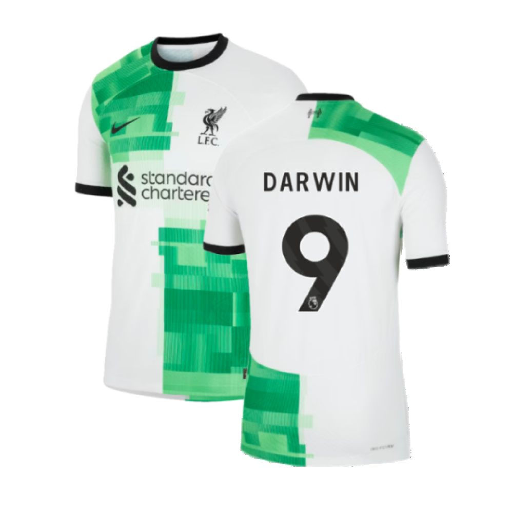 2023-2024 Liverpool Away Authentic Shirt (Darwin 9)