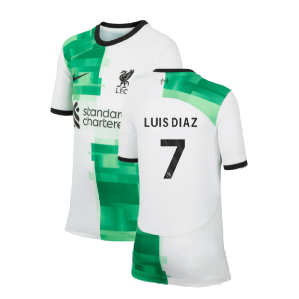 2023-2024 Liverpool Away Shirt (Kids) (Luis Diaz 7)