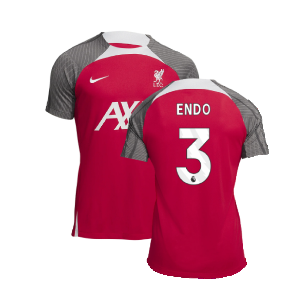 2023-2024 Liverpool Dri-Fit Strike Training Shirt (Red) (Endo 3)