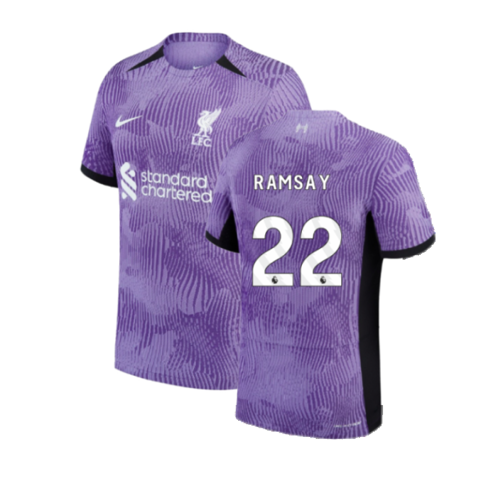 2023-2024 Liverpool Third Authentic Match Shirt (Ramsay 22)