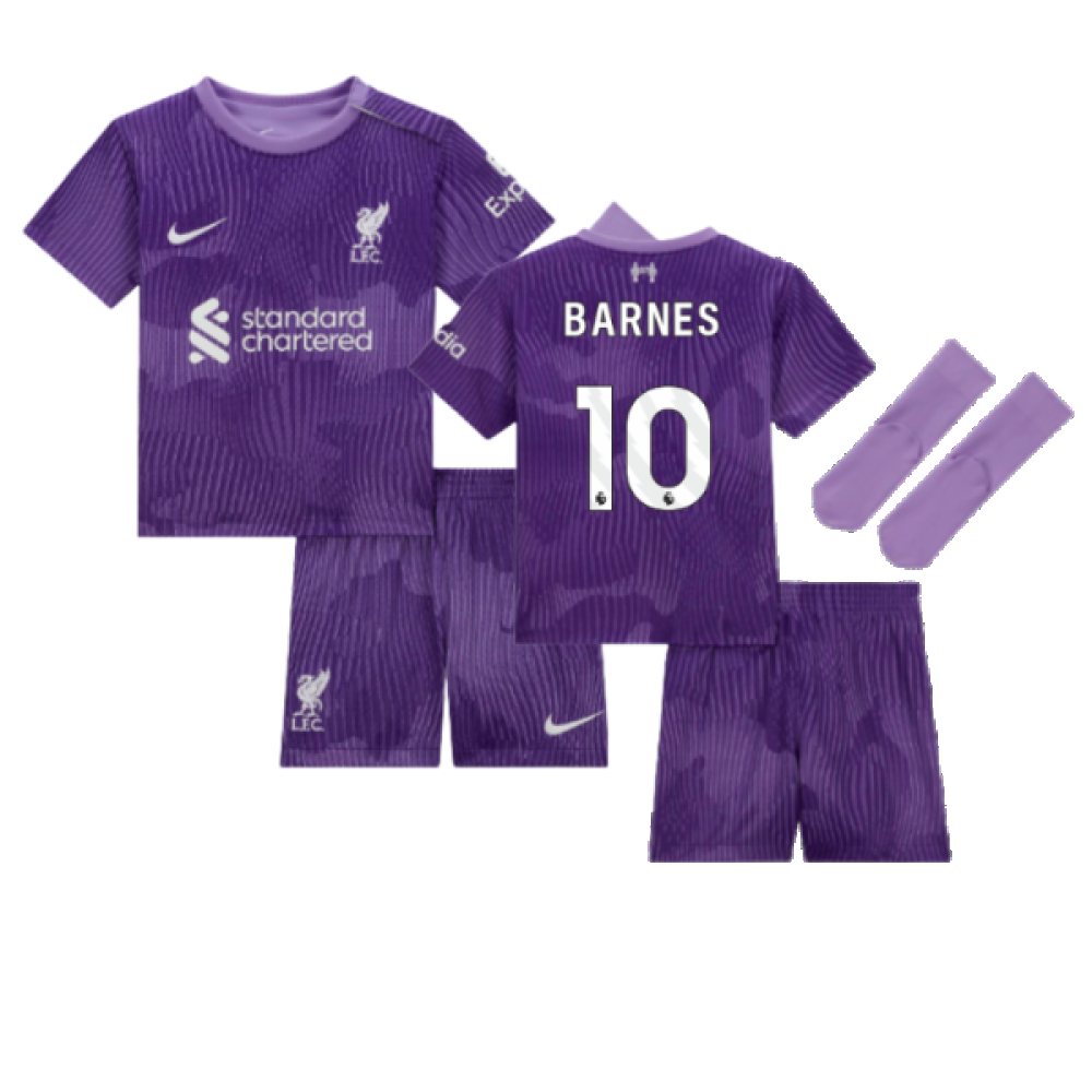 2023-2024 Liverpool Third Baby Kit (Barnes 10)