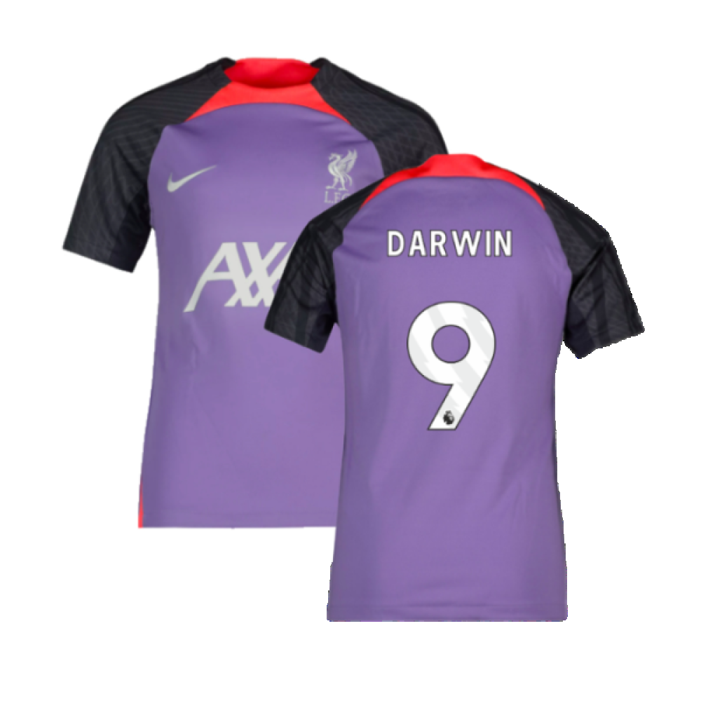 2023-2024 Liverpool Training Shirt (Space Purple) - Kids (Darwin 9)