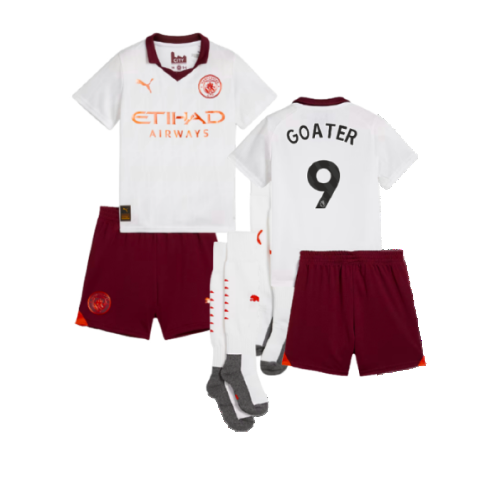 2023-2024 Man City Away Mini Kit (GOATER 9)