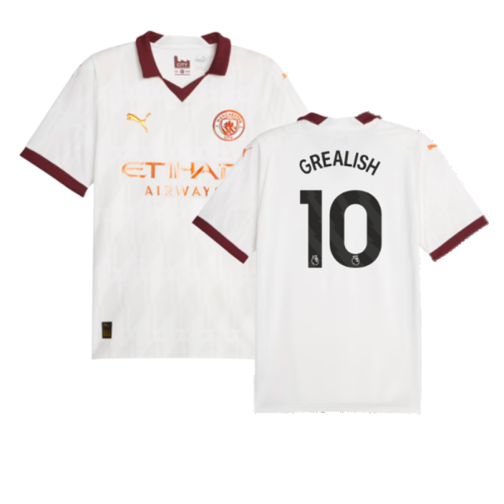 2023-2024 Man City Away Shirt (GREALISH 10)