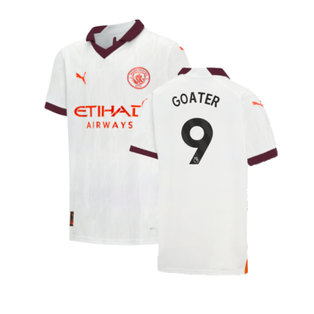 2023-2024 Man City Away Shirt (Kids) (GOATER 9)