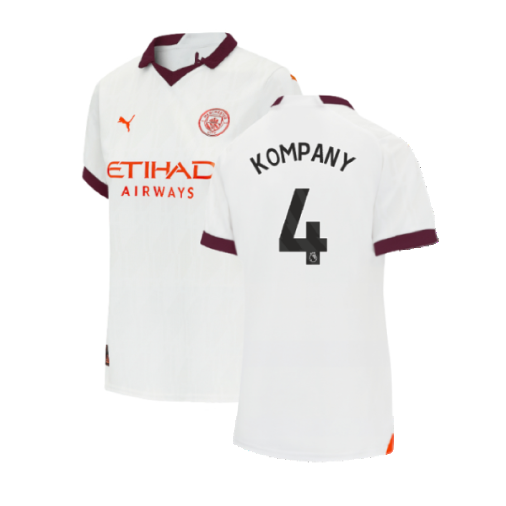 2023-2024 Man City Away Shirt (Ladies) (KOMPANY 4)