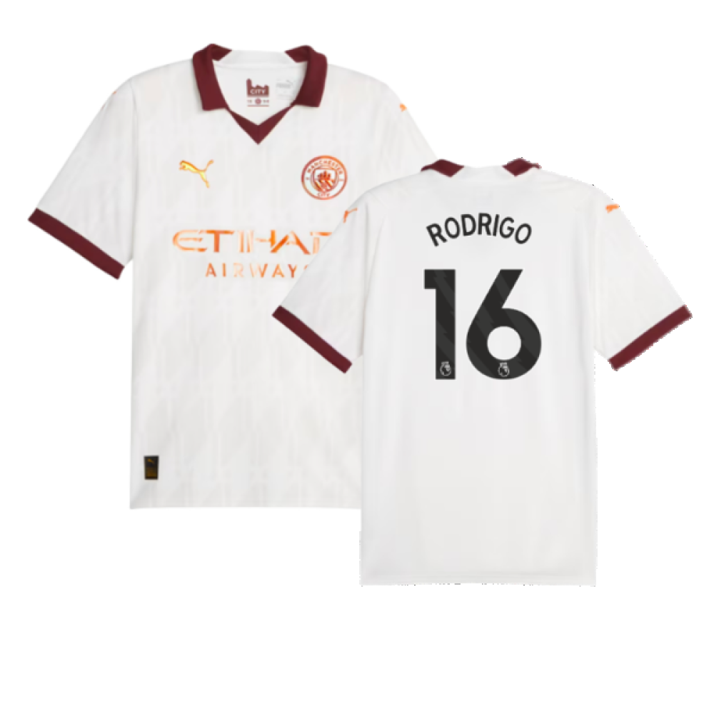 2023-2024 Man City Away Shirt (RODRIGO 16)