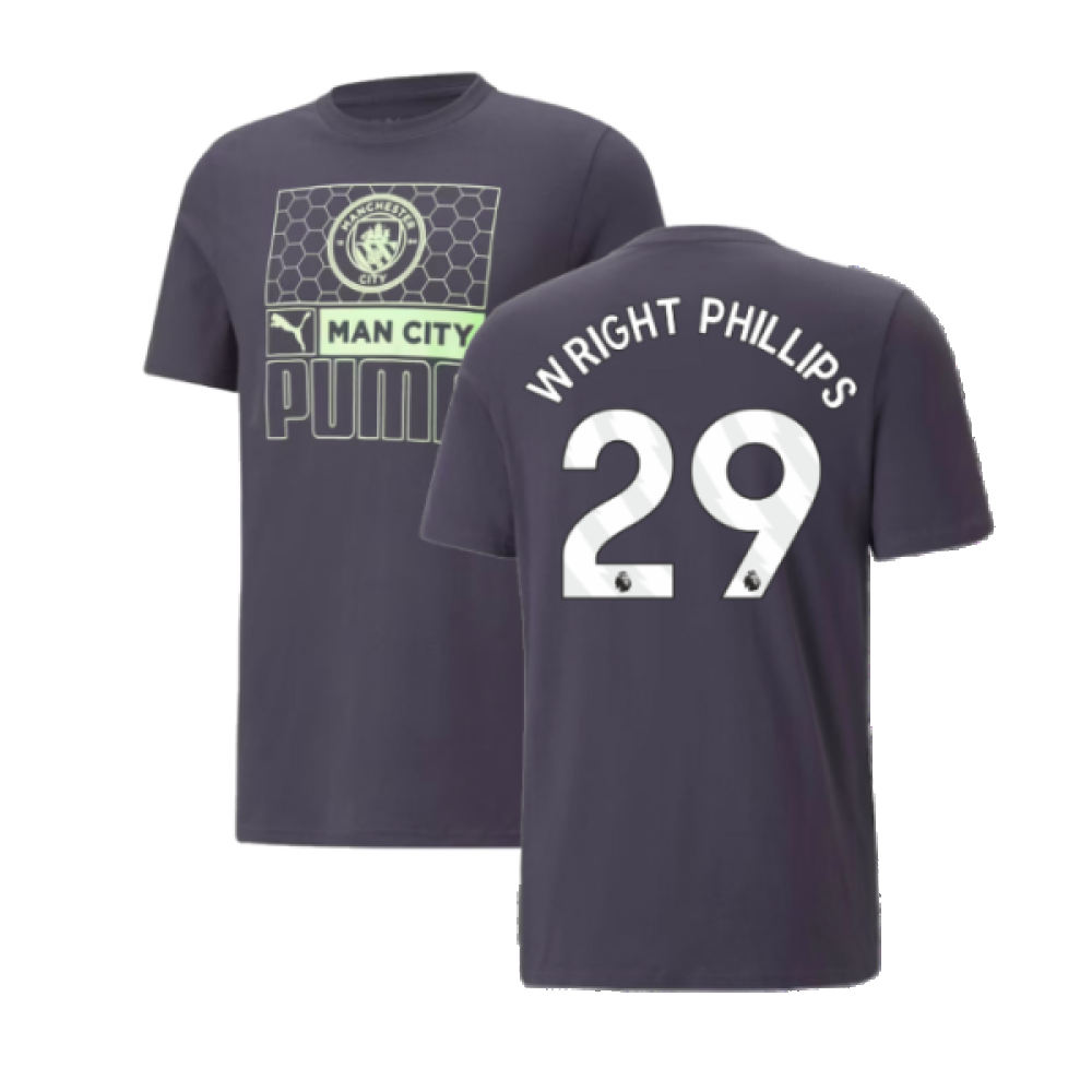 2023-2024 Man City FtblCore AOP Tee (Dark Navy) (WRIGHT PHILLIPS 29)