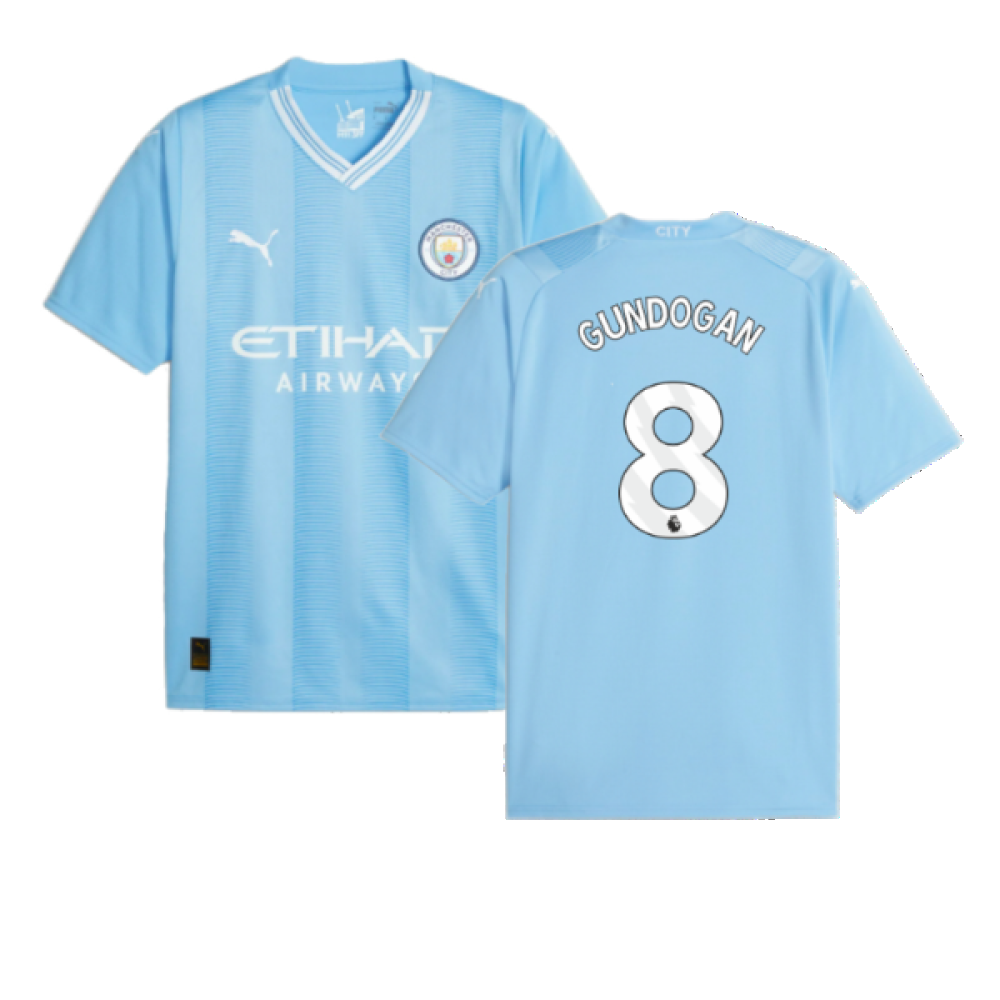 2023-2024 Man City Home Shirt (GUNDOGAN 8)