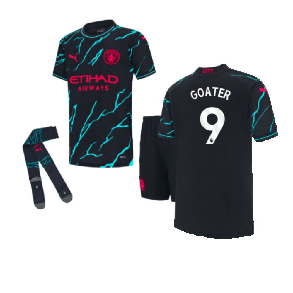 2023-2024 Man City Third Mini Kit (GOATER 9)