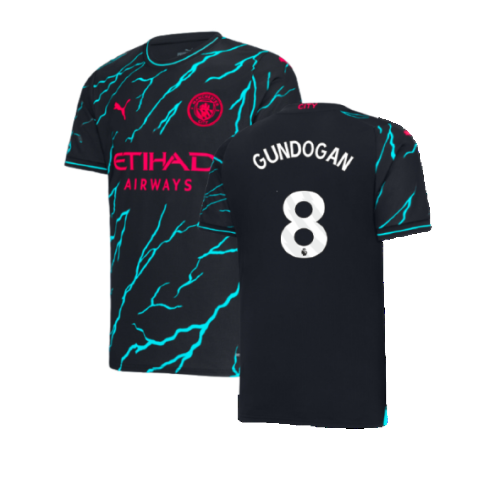 2023-2024 Man City Third Shirt (GUNDOGAN 8)