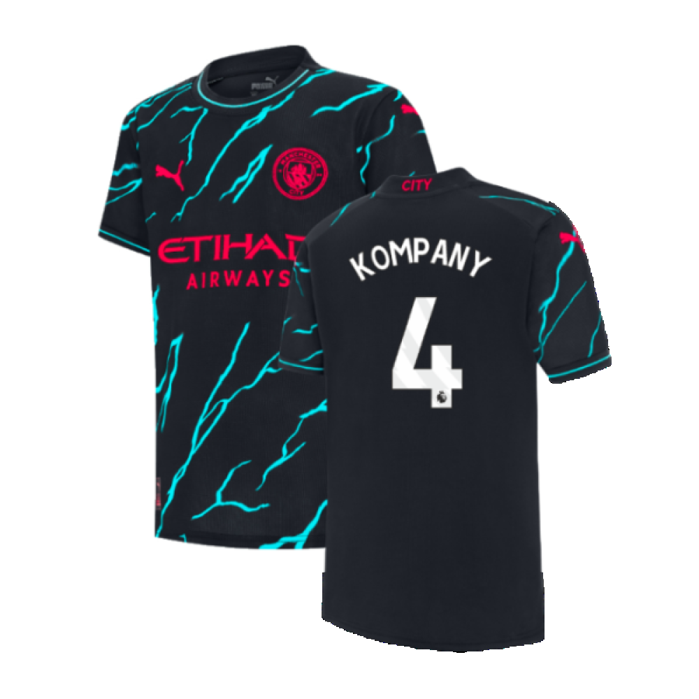 2023-2024 Man City Third Shirt (Kids) (KOMPANY 4)