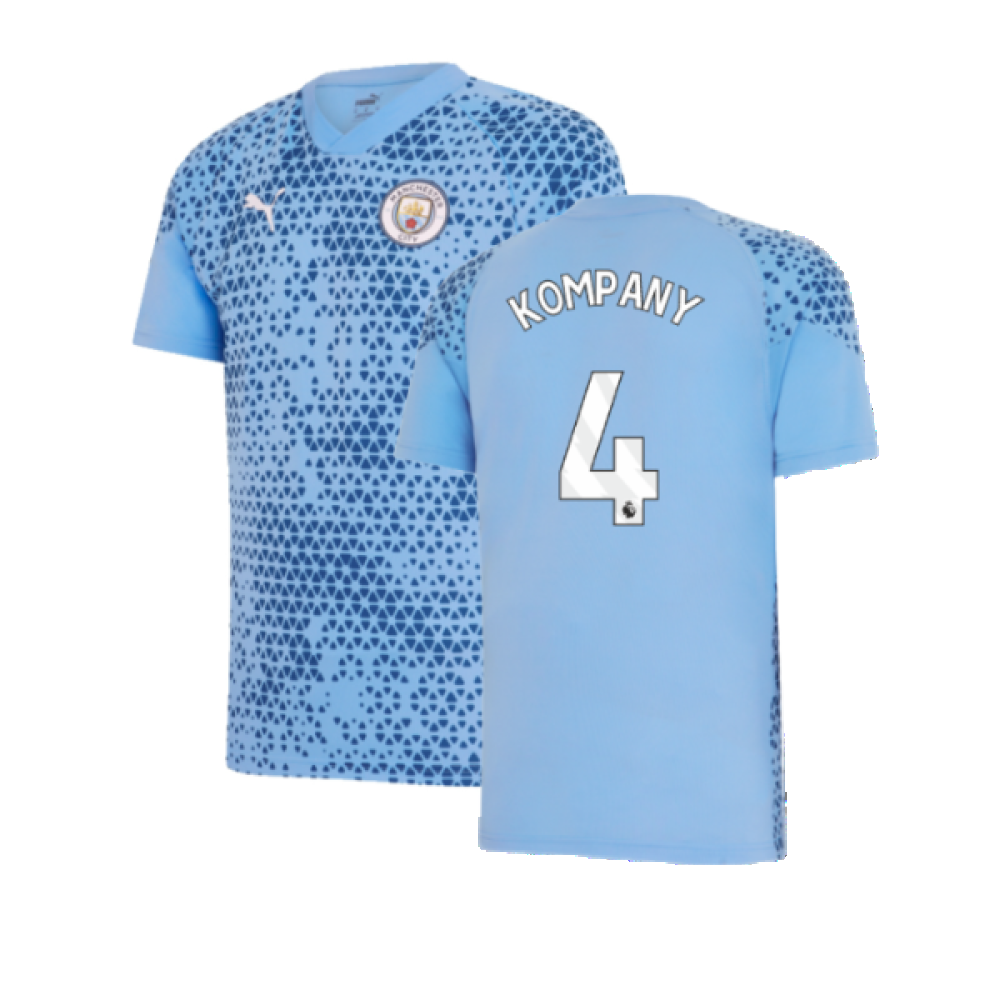 2023-2024 Man City Training Jersey (Light Blue) - Kids (KOMPANY 4)