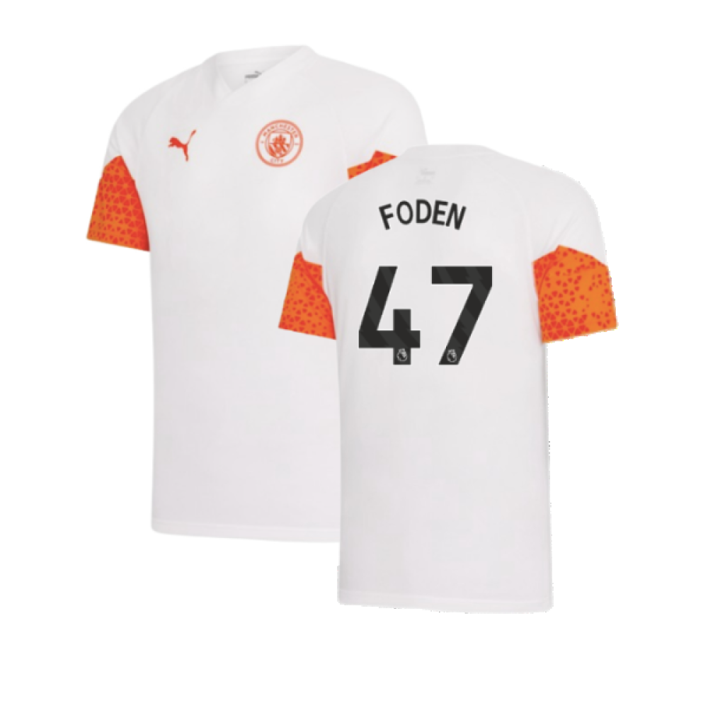 2023-2024 Man City Training Jersey (Marble) - Kids (FODEN 47)