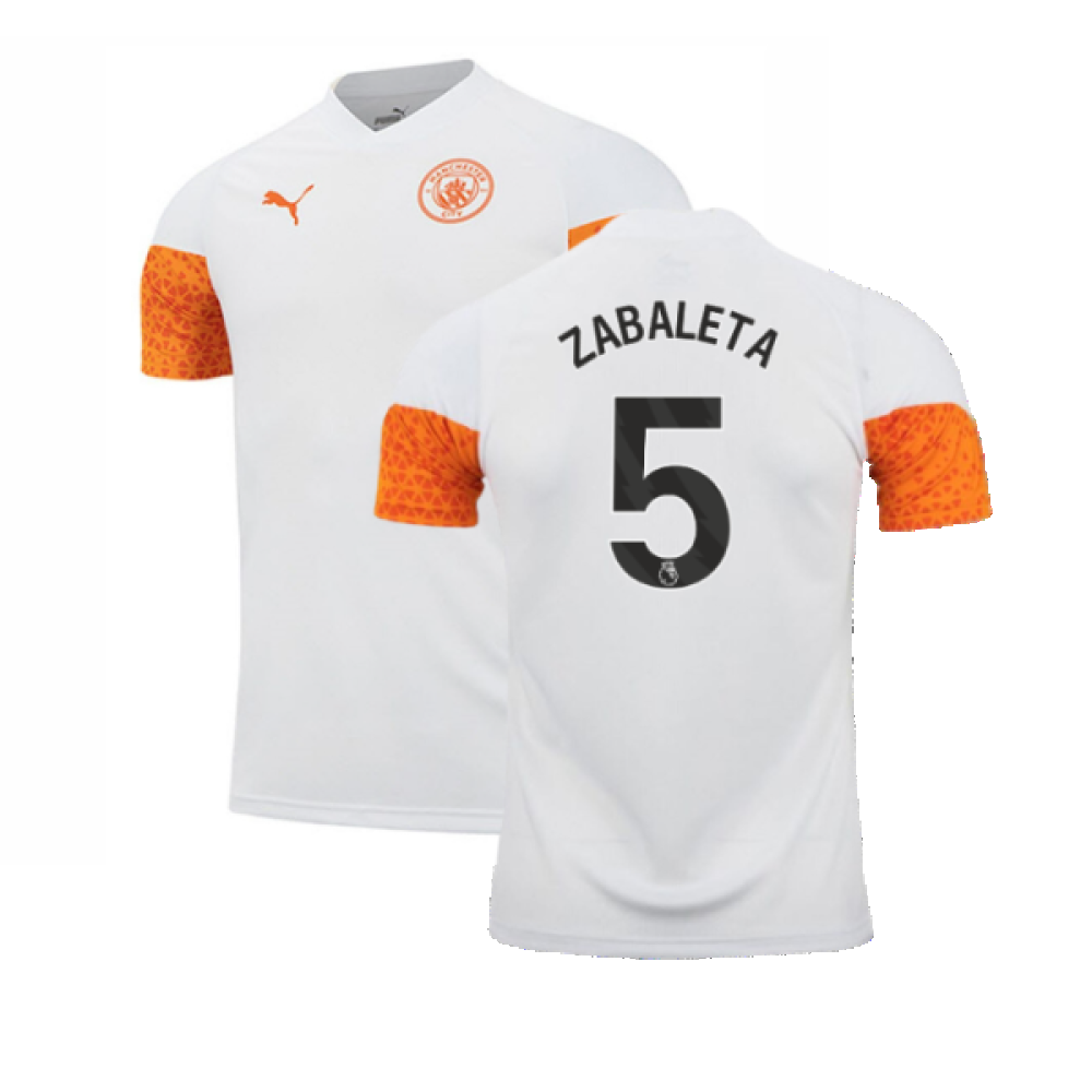 2023-2024 Man City Training Jersey (Marble) (ZABALETA 5)