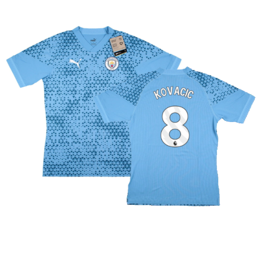 2023-2024 Man City Training Jersey Pro (Light Blue) (KOVACIC 8)