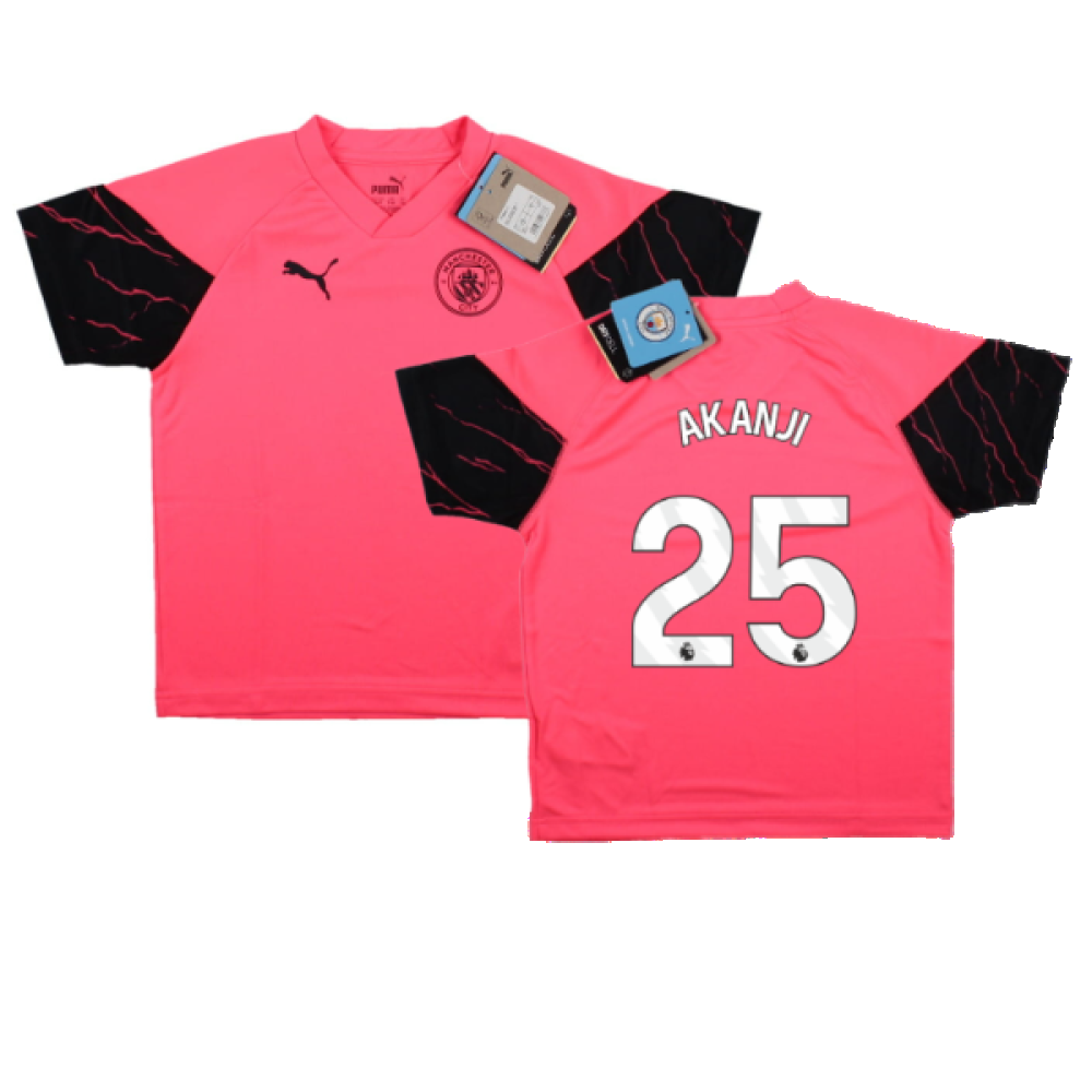 2023-2024 Man City Training Jersey (Sunset Glow) - Kids (AKANJI 25)