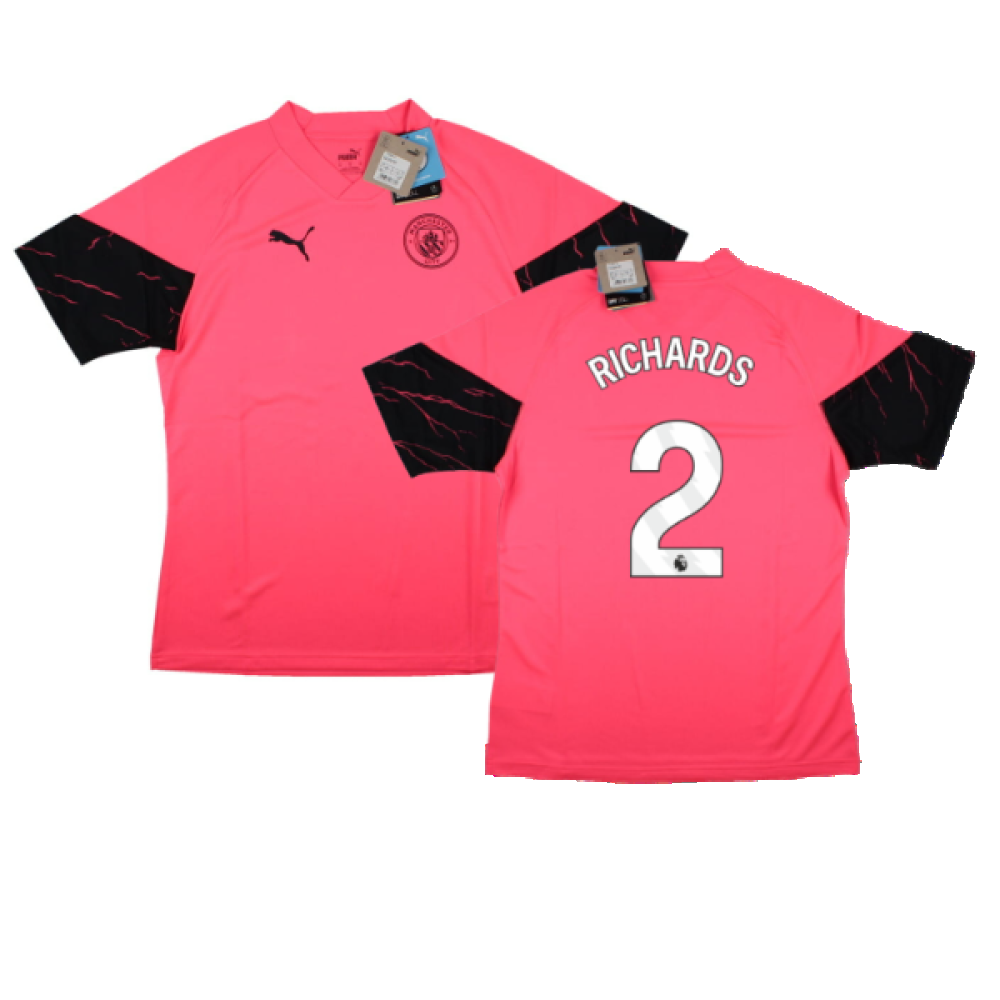 2023-2024 Man City Training Jersey (Sunset Glow) (RICHARDS 2)