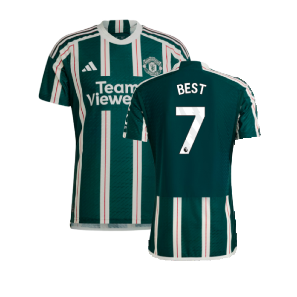 2023-2024 Man Utd Authentic Away Shirt (Best 7)